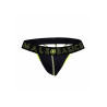 MALE BASICS String NEON MaleBasics Noir-Jaune